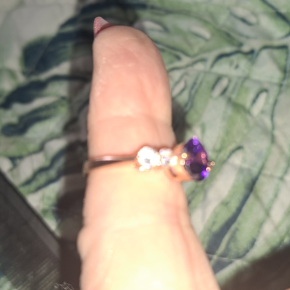 Nice Amethyst 10k GP - Picture 2 of 3